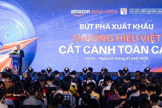 Xuất khẩu qua thương mại điện tử: Thương hiệu Việt cất cánh toàn cầu