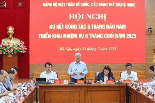 Chuẩn bị tổ chức tốt Đại hội đại biểu Đảng bộ MTTQ, các đoàn thể Trung ương lần thứ nhất