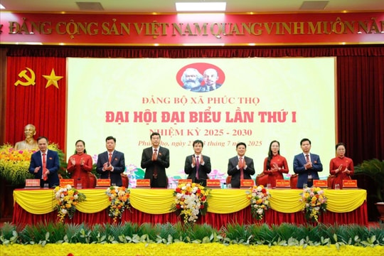 Đại hội Đảng bộ xã Phúc Thọ thành công tốt đẹp