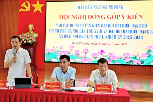 Xã Đoài Phương: Xác định tiềm năng, “điểm nghẽn” để định hướng mục tiêu