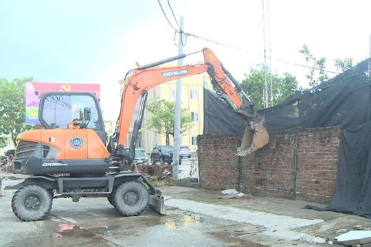 Xã Hát Môn xử lý nghiêm vi phạm xây dựng trái phép trên đất nông nghiệp