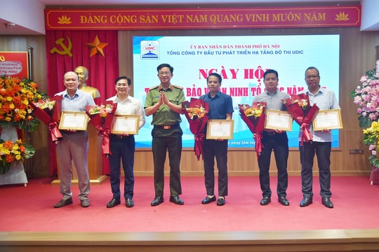 UDIC: Gắn phát triển kinh tế với bảo vệ an ninh trật tự