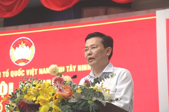 MTTQ Việt Nam tỉnh Tây Ninh Nâng cao chất lượng công tác giám sát và phản biện xã hội