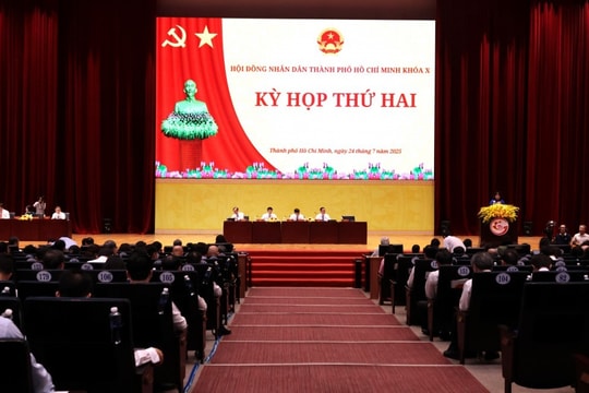 Khai mạc kỳ họp thứ 2 HĐND TP Hồ Chí Minh