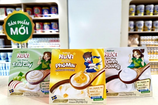 NuVi ra mắt sữa chua tiệt trùng phô mai vị Hokkaido Cheese giàu dinh dưỡng