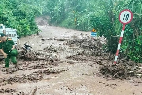 Tập trung khắc phục hậu quả bão số 3 và mưa lũ