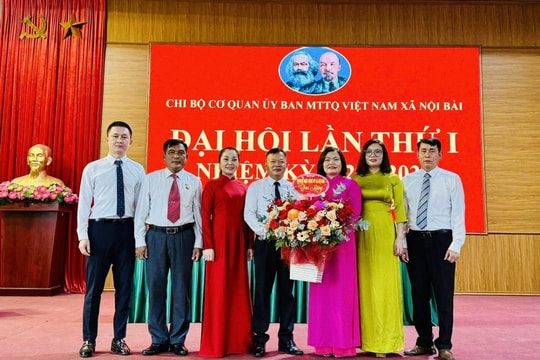 Xây dựng tổ chức chính trị - xã hội của xã Nội Bài thực sự vững mạnh