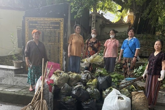 Mỗi người dân Thủ đô là một “chiến sĩ môi trường”