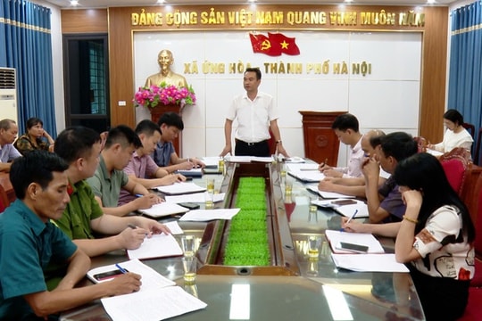 Xã Ứng Hòa dồn lực giải phóng mặt bằng đường trục phía Nam
