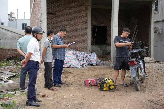 Xã Thanh Oai quyết liệt xử lý vi phạm đất đai, trật tự xây dựng