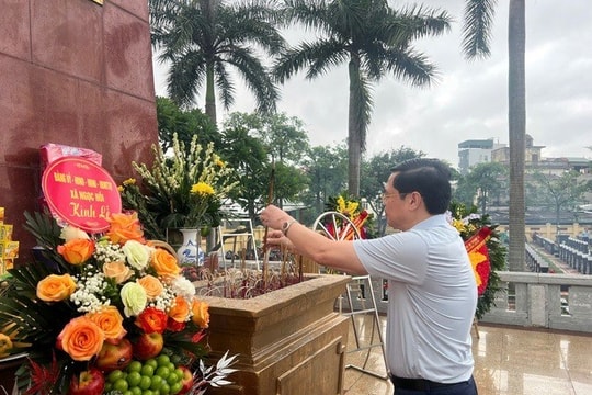 Đoàn kết xây dựng quê hương Ngọc Hồi, xứng với sự hy sinh của cha anh