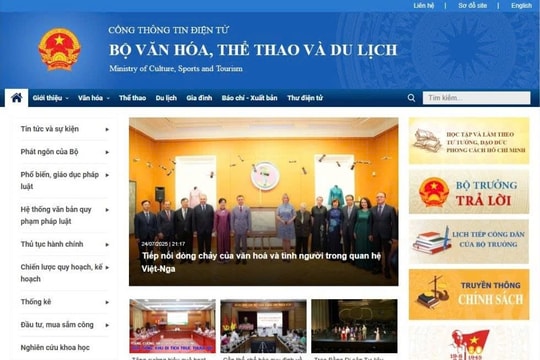 Cổng thông tin điện tử Bộ VHTTDL: Đẩy mạnh tuyên truyền chính sách
