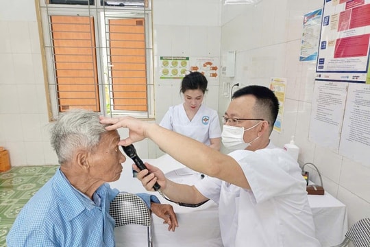 Xã Đa Phúc: Khám sức khỏe tri ân người có công với cách mạng