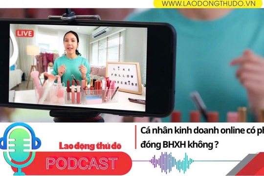 Cá nhân kinh doanh online có phải đóng BHXH không