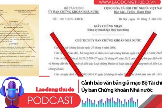 Điểm những tin nổi bật tối ngày 25/7/2025: Cảnh báo văn bản giả mạo Bộ Tài chính, Ủy ban Chứng khoán Nhà nước