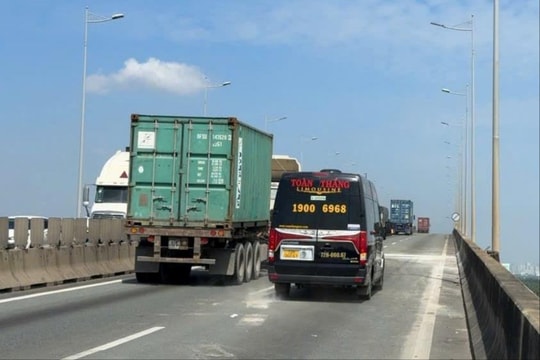 TP Hồ Chí Minh: Thông xe cầu Long Thành sau sửa chữa, lưu thông ổn định