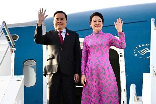 Chủ tịch Quốc hội Trần Thanh Mẫn và Phu nhân bắt đầu chuyến thăm chính thức Vương quốc Morocco
