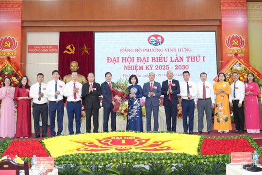 Xây dựng Vĩnh Hưng thành phường tiên phong đóng góp vào sự lớn mạnh của Thủ đô
