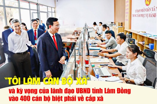 "Tôi làm cán bộ xã" và kỳ vọng của lãnh đạo UBND tỉnh Lâm Đồng vào 400 cán bộ biệt phái về cấp xã