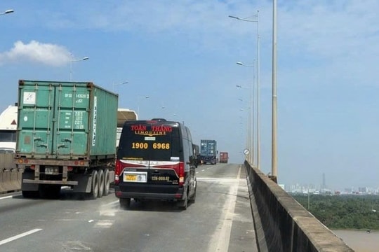 Thông xe cầu Long Thành sau 10 ngày sửa chữa