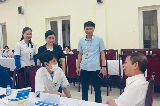 Phường Thanh Xuân Hơn 500 người có công được thăm khám, chăm sóc sức khỏe miễn phí