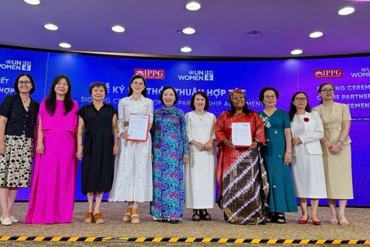 CEO IPPG ký kết hợp tác chiến lược về Bình đẳng giới và Trao quyền cho Phụ nữ UN Women