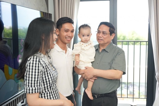 Thủ tướng Phạm Minh Chính thăm dự án nhà ở xã hội ở TP Huế