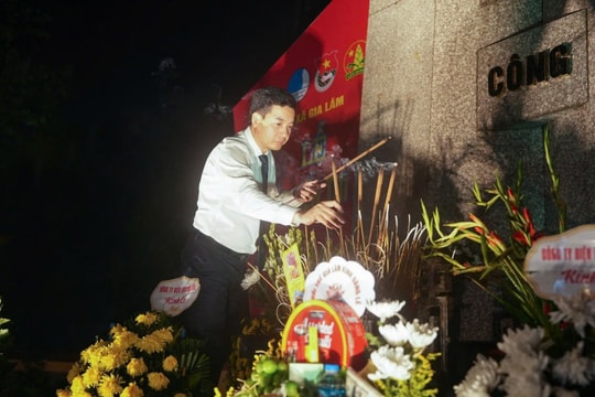 Xã Gia Lâm Thắp sáng ngọn lửa tri ân