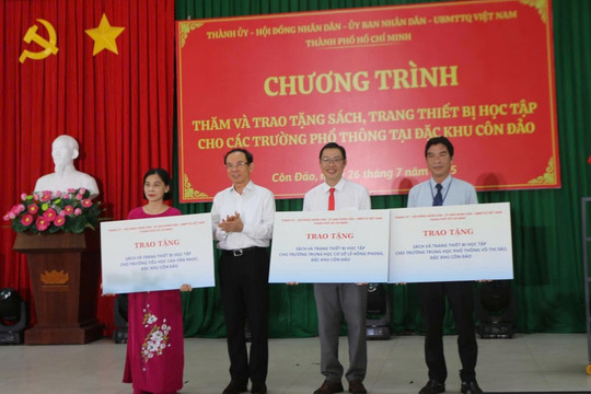TP Hồ Chí Minh tri ân nơi đất thiêng Côn Đảo