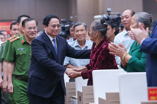 Thủ tướng Phạm Minh Chính: Công tác "đền ơn đáp nghĩa" là mệnh lệnh từ trái tim