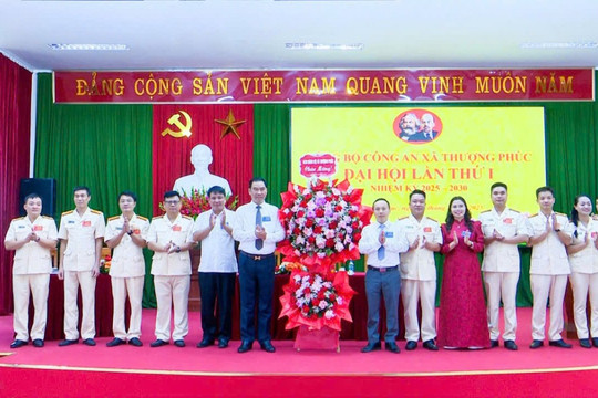 Đảng bộ Công an xã Thượng Phúc sẵn sàng bước vào nhiệm kỳ mới