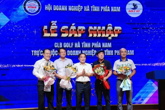 Sáp nhập CLB Golf Hà Tĩnh: Xây dựng cộng đồng doanh nhân phát triển