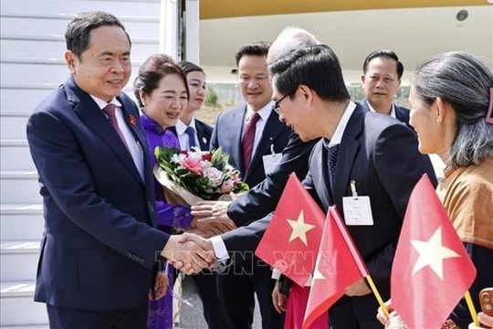 Chủ tịch Quốc hội Trần Thanh Mẫn tới Thụy Sĩ dự Hội nghị các Chủ tịch Quốc hội thế giới