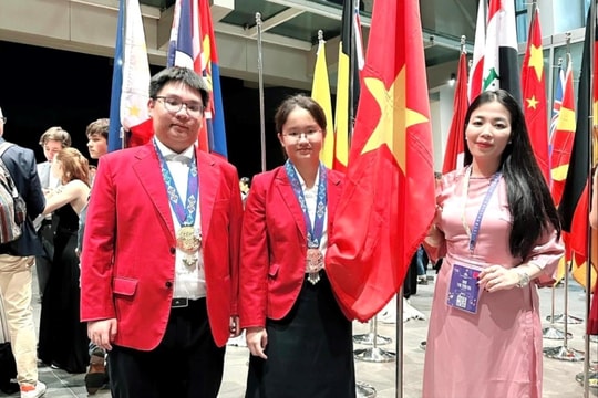 Học sinh Thủ đô góp sức đưa Việt Nam vào top 10 tại Olympic sinh học quốc tế