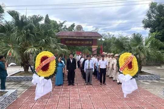 Miền đất hương quế anh hùng và những nghĩa cử tri ân tháng Bảy
