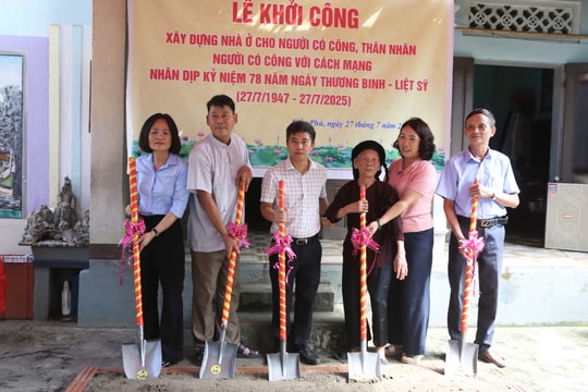 Xã Kiều Phú chăm lo nhà ở cho người có công với cách mạng