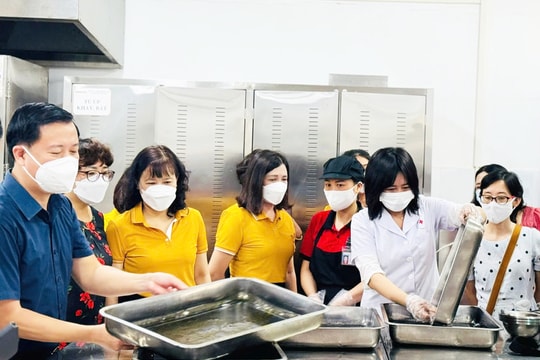 Kiểm soát tốt an toàn thực phẩm bếp ăn trường học