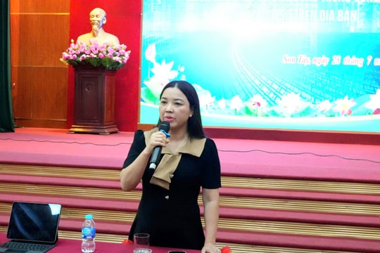 Phường Sơn Tây triển khai ứng dụng chuyển đổi số phục vụ nhân dân