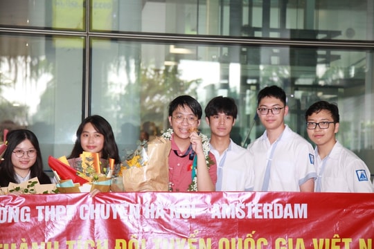Huy chương Vàng danh giá của học sinh Hà Nội trên đấu trường quốc tế