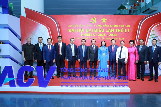 Phó Thủ tướng Trần Hồng Hà: ACV cần có tư duy mở, liên kết tốt, chủ động đề xuất và mạnh dạn đổi mới