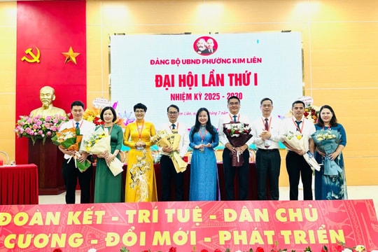 Đại hội Đảng bộ UBND phường Kim Liên lần thứ nhất, nhiệm kỳ 2025-2030 Dấu mốc chính trị quan trọng, mở ra giai đoạn phát triển mới