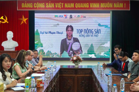 Kết nối đưa nông sản chất lượng cao lên nền tảng số
