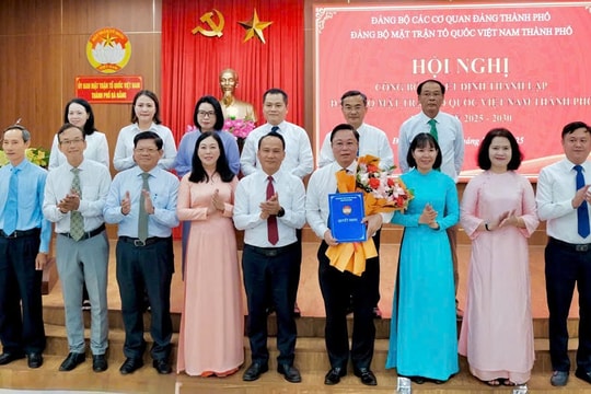 Ông Lê Trí Thanh giữ chức Bí thư Đảng ủy MTTQ Việt Nam TP Đà Nẵng