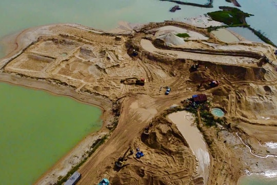 Tây Ninh phát hiện nhiều sai phạm trong hoạt động khai thác khoáng sản