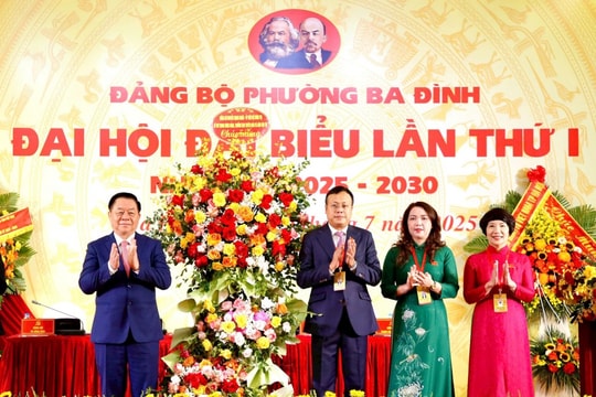 Đảng bộ phường Ba Đình xác định 2 khâu đột phá: Chuyển đổi số và phát triển đô thị văn minh, hiện đại