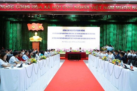 Đưa Đà Nẵng thành trung tâm đổi mới sáng tạo hàng đầu cả nước