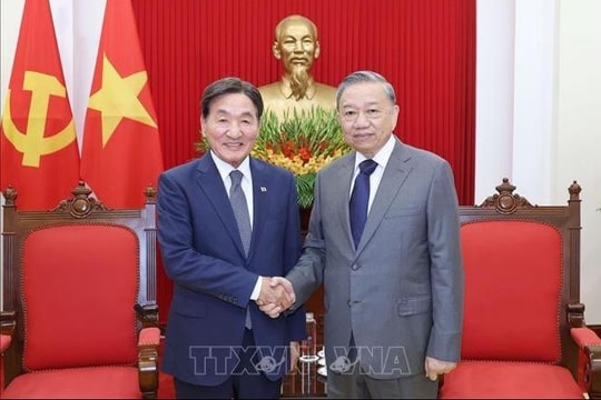 Tổng Bí thư Tô Lâm: Việt Nam luôn coi trọng quan hệ hợp tác với Hàn Quốc