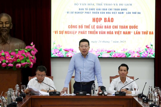 Điều chỉnh thời gian nhận tác phẩm dự Giải Báo chí toàn quốc “ Vì sự nghiệp phát triển Văn hóa Việt Nam ”