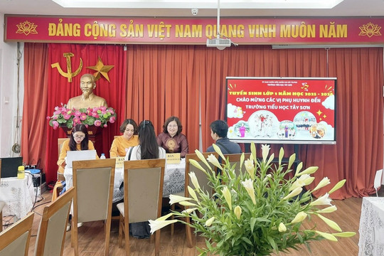Tuyển sinh đầu cấp ở Hà Nội: Minh bạch hóa từ công nghệ thông tin