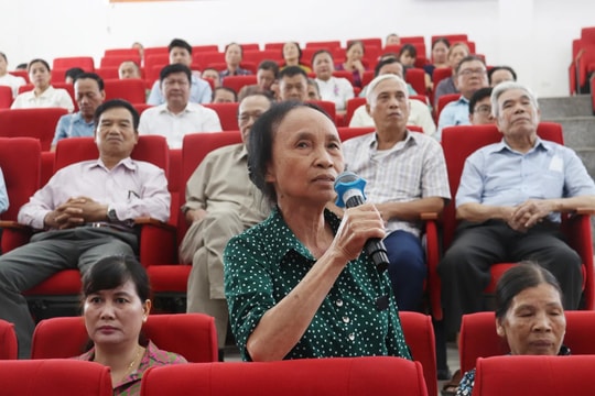 Cử tri kiến nghị nhiều vấn đề liên quan tới quy hoạch đô thị, sử dụng đất đai